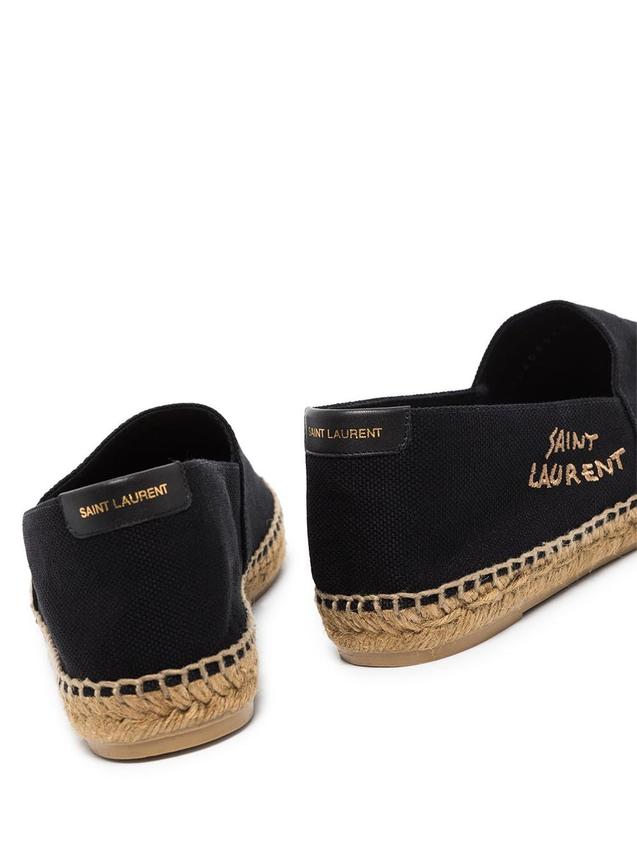 Saint Laurent Saint Laurent logo-embroidered Espadrilles Saint Laurent Saint Laurent logo-embroidered Espadrilles