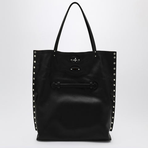 Zanellato Zanellato Medium tote bag A'' Spasso black in leather