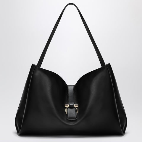 Ferragamo Ferragamo Large black leather tote bag