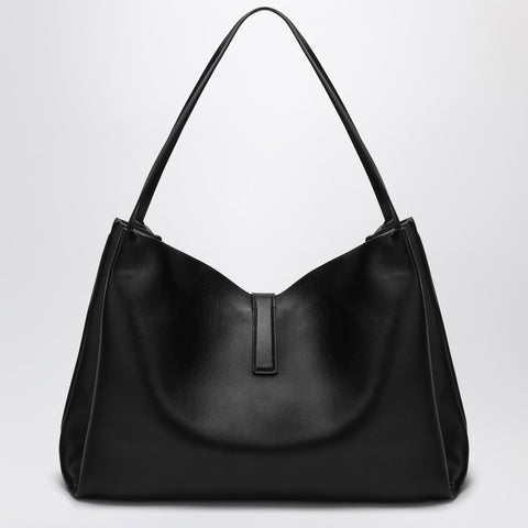 Ferragamo Ferragamo Large black leather tote bag