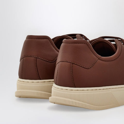 Ferragamo Ferragamo Brown leather sneakers