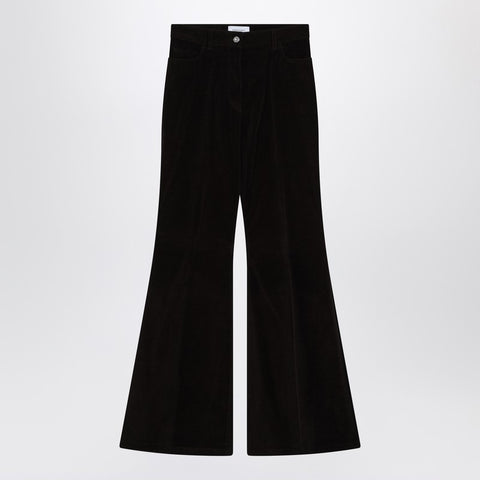 Ferragamo Ferragamo Espresso flared pants