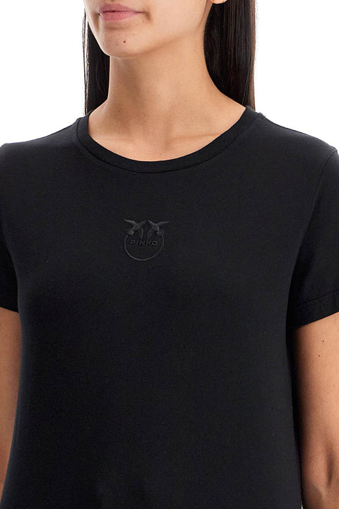 Pinko Pinko short-sleeved t-shirt with embroidery