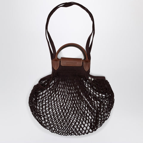 Longchamp Longchamp Le Pliage Filet L bag Eggplant