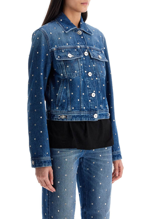 Versace Versace 'starry sky denim jacket