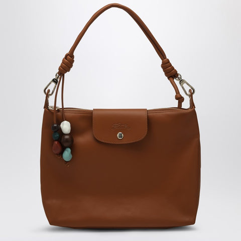 Longchamp Longchamp Cashew coloured Le Pliage Xtra hobo bag