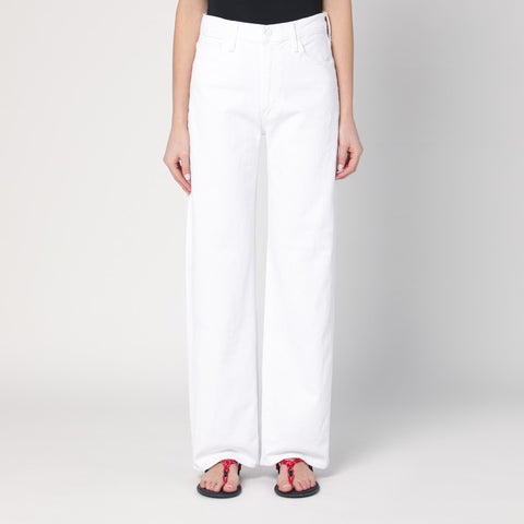 Mother Mother Jeans The Dodger Sneak white
