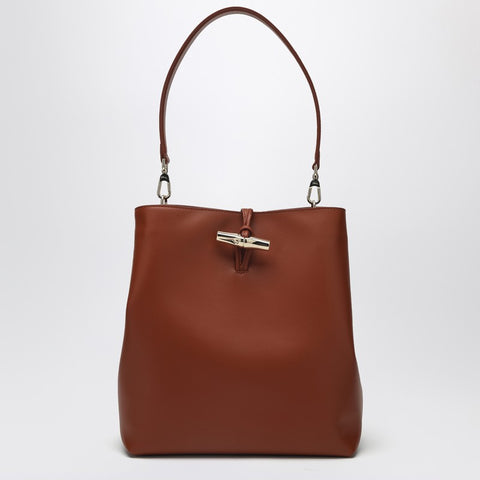 Longchamp Longchamp M Le Roseau Hobo Bag in Bark colour