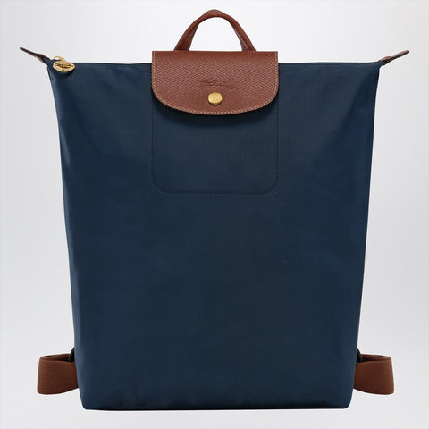 Longchamp Longchamp M Le Pliage Original blue navy backpack
