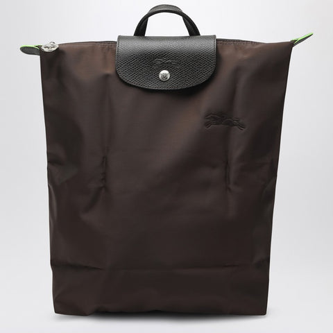 Longchamp Longchamp Mocha coloured M Le Pliage Green backpack