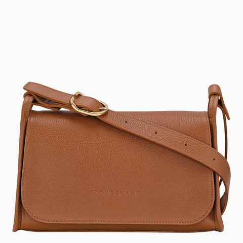 Longchamp Longchamp Shoulder bag M Le Foulonné caramel coloured