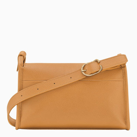 Longchamp Longchamp Shoulder bag M Le Foulonné walnut coloured