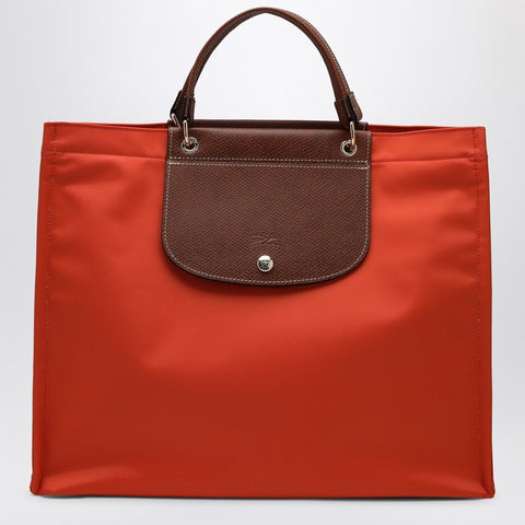 Longchamp Longchamp Carrot-coloured L Cabas shopping bag