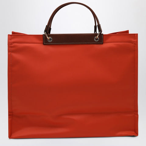 Longchamp Longchamp Carrot-coloured L Cabas shopping bag
