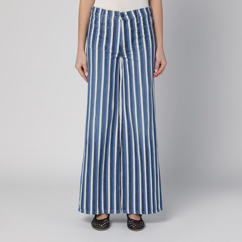 Mother Mother Jeans The Patch Pocket Twister Sneak striped