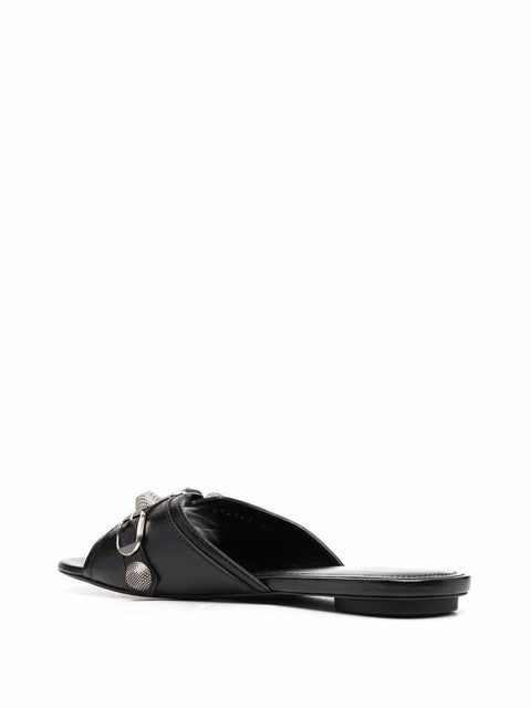 Balenciaga Balenciaga Cagole leather sandals