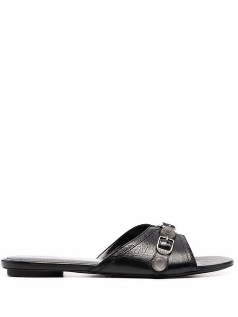 Balenciaga Balenciaga Cagole leather sandals