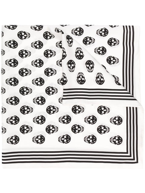 Alexander Mcqueen Alexander McQueen Scarfs White