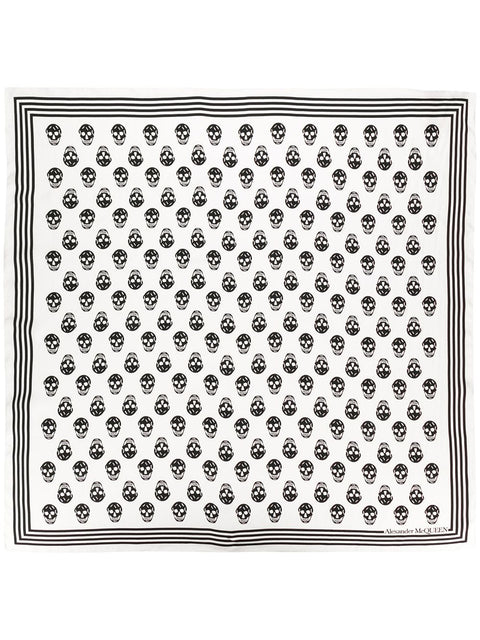 Alexander Mcqueen Alexander McQueen Scarfs White
