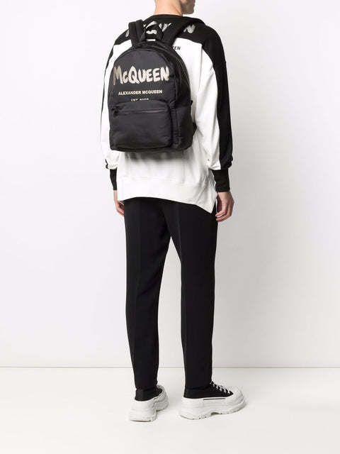 Alexander Mcqueen Alexander McQueen Graffiti Metropolitan Backpack