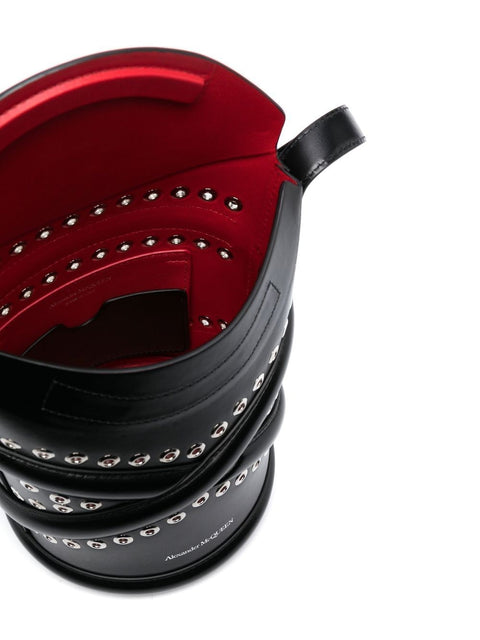 Alexander Mcqueen Alexander McQueen The Curve Studded Crossbody Bag
