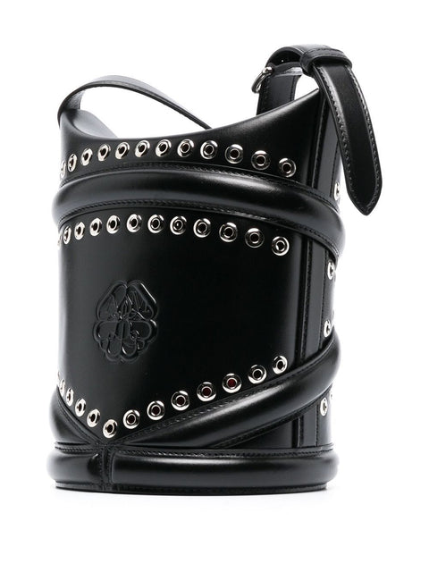Alexander Mcqueen Alexander McQueen The Curve Studded Crossbody Bag