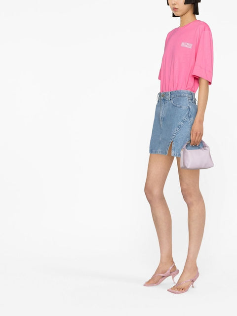 Ganni GANNI T-shirts and Polos Pink