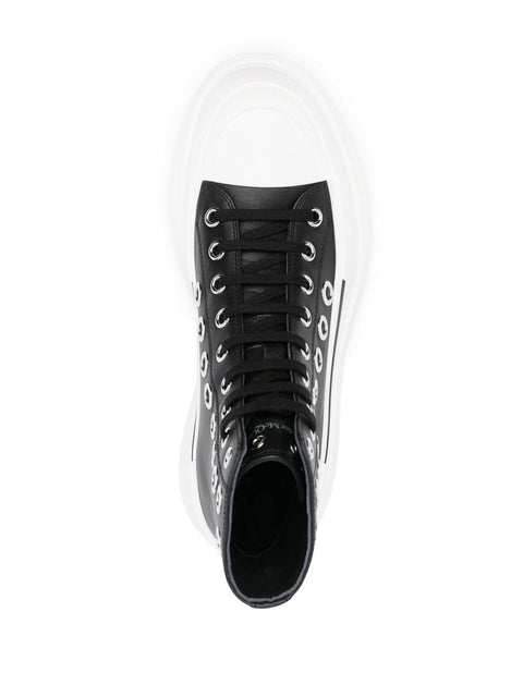 Alexander Mcqueen Alexander McQueen tread slick ankle boots