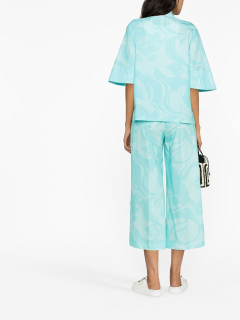 Etro Etro Shirts Clear Blue