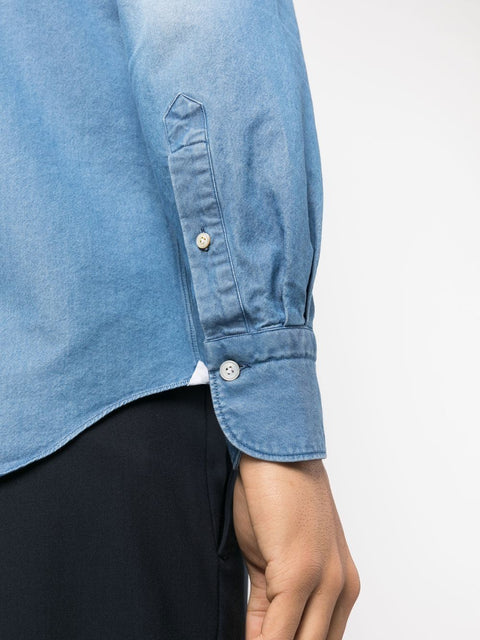 Finamore 1925 Napoli FINAMORE 1925 NAPOLI Shirts Clear Blue