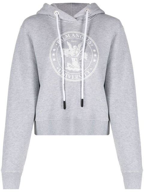 Palm Angels Palm Angels Sweaters Grey