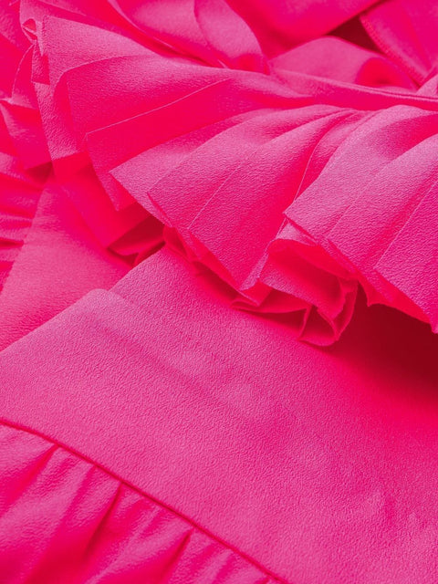 Parosh Parosh Palmer pleated maxi dress