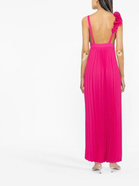 Parosh Parosh Palmer pleated maxi dress