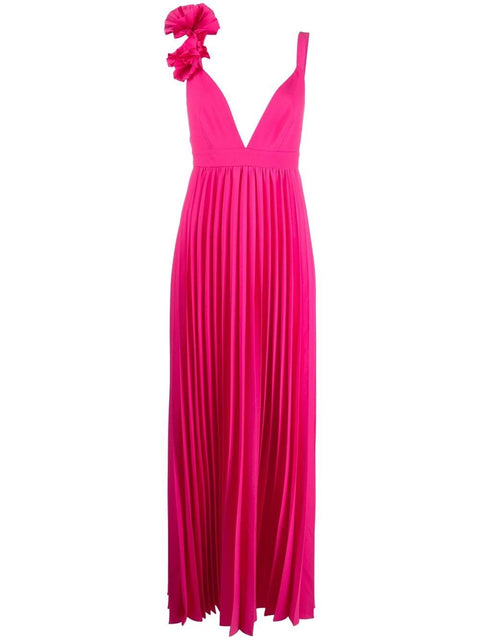 Parosh Parosh Palmer pleated maxi dress