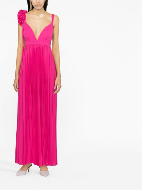 Parosh Parosh Palmer pleated maxi dress