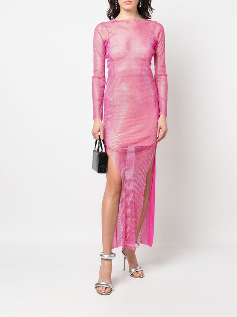 Santa Brand Santa Brand rhinestone-embellished maxi dress