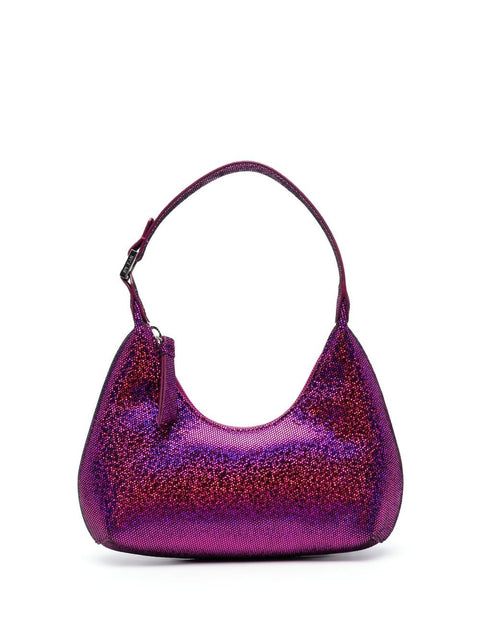 By Far Pre By Far Pre By Far glitter-detail shoulder bag
