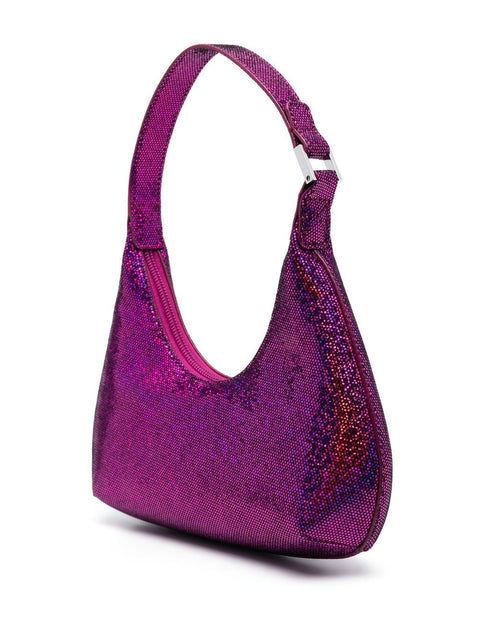 By Far Pre By Far Pre By Far glitter-detail shoulder bag