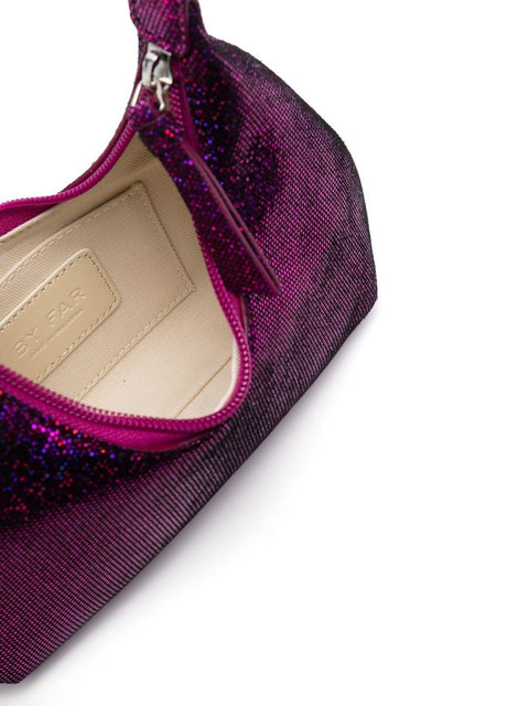 By Far Pre By Far Pre By Far glitter-detail shoulder bag