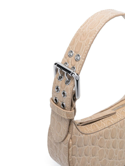 By Far Pre By Far Pre By Far mini Soho crocodile-embossed shoulder bag