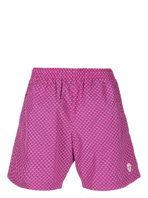 Alexander Mcqueen Alexander McQueen skull motif swim shorts