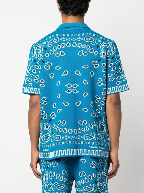 Alanui Alanui Shirts Clear Blue