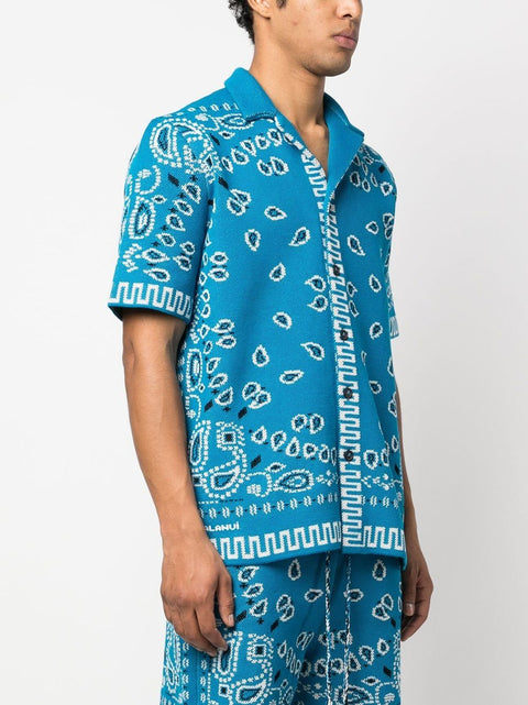 Alanui Alanui Shirts Clear Blue