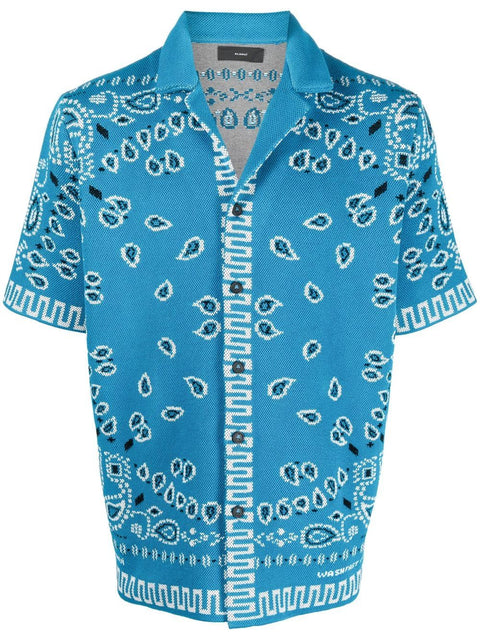Alanui Alanui Shirts Clear Blue
