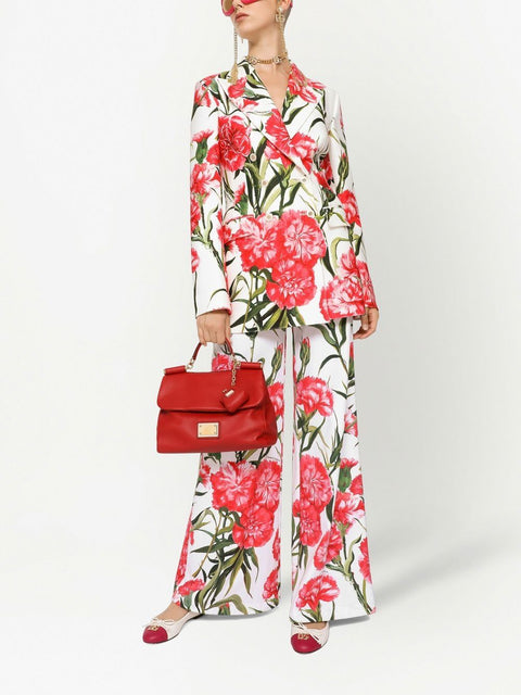 Dolce & Gabbana Dolce & Gabbana floral print double-breasted blazer