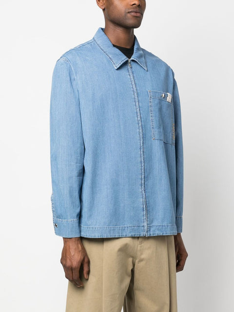 Lanvin Lanvin Shirts Clear Blue