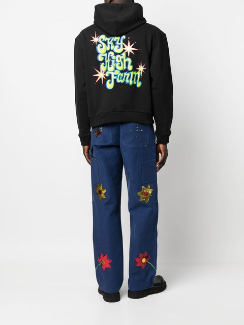 Sky High Farm Workwear SKY HIGH FARM WORKWEAR Sweaters Black