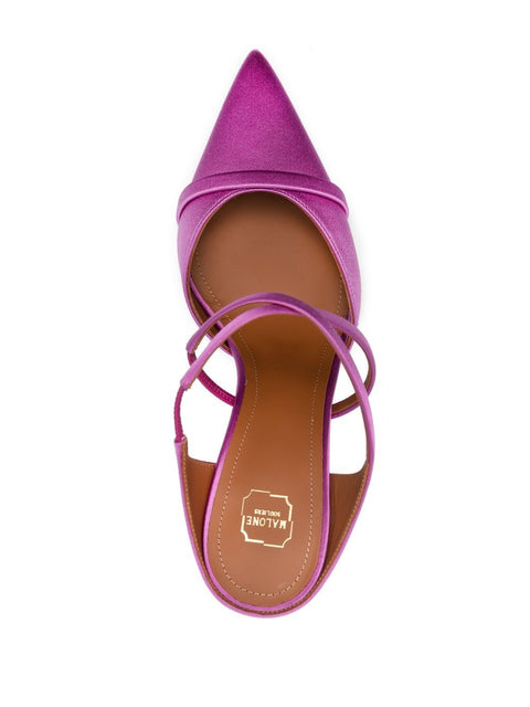 Malone Souliers Malone Souliers With Heel Purple
