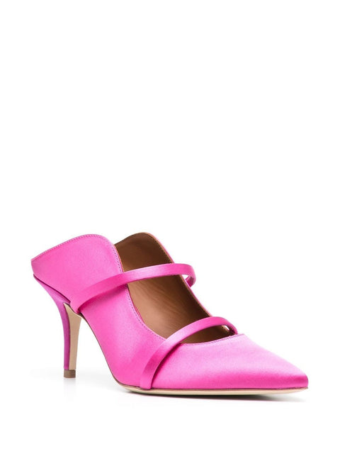 Malone Souliers Malone Souliers With Heel Pink