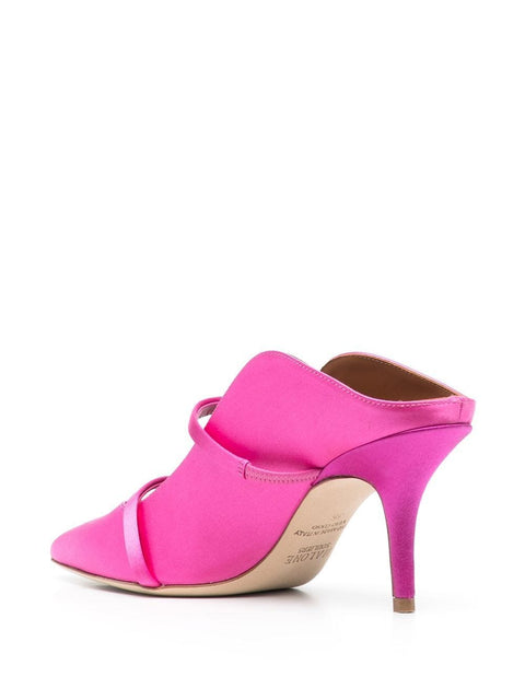 Malone Souliers Malone Souliers With Heel Pink